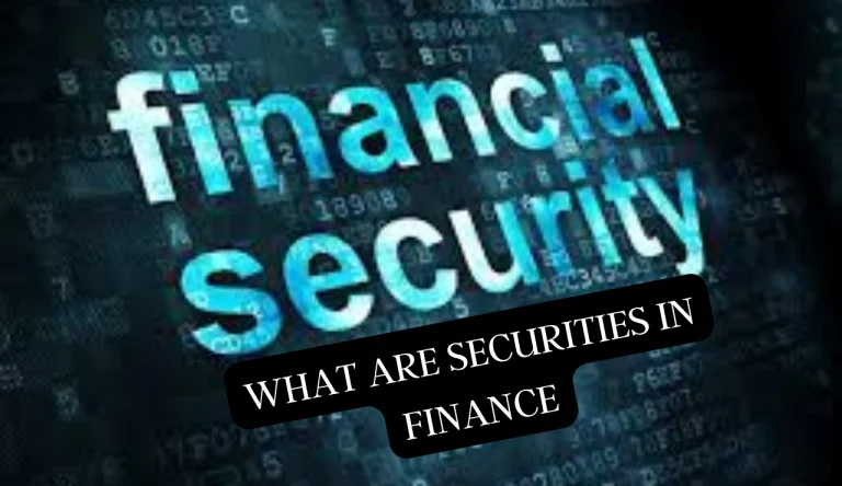 What Are Securities In Finance