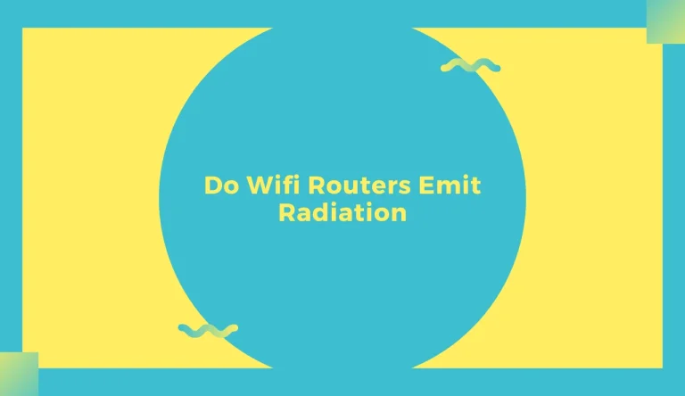 Do Wifi Routers Emit Radiation