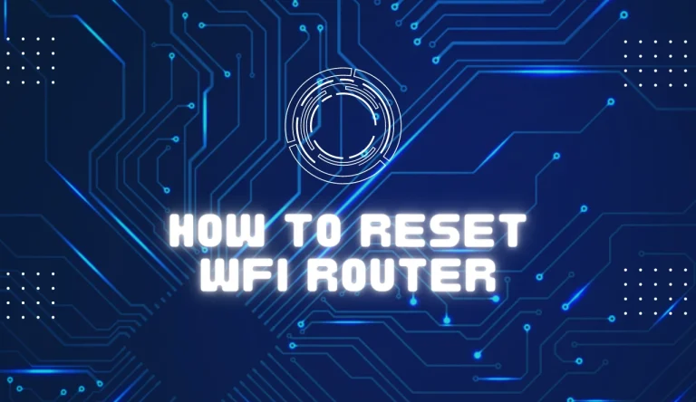 How To Reset Wifi Router