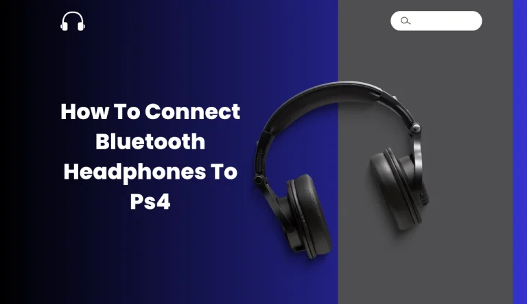 How To Connect Bluetooth Headphones To Ps4