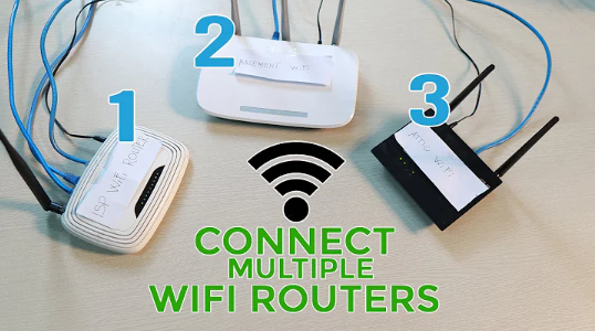 How To Connect Two Wifi Routers Without Cable
