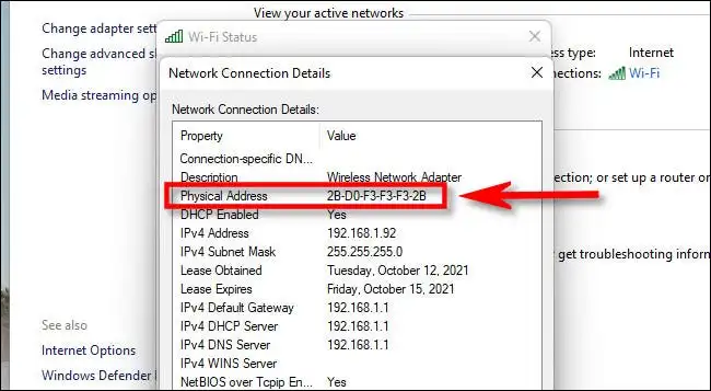 How To Find The Mac Address On Windows 10