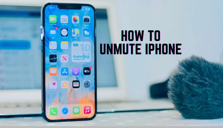 How To Unmute Iphone