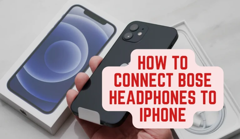 How To Connect Bose Headphones To Iphone