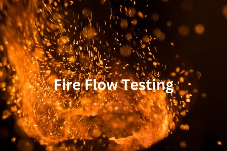Features of Fire Flow Testing